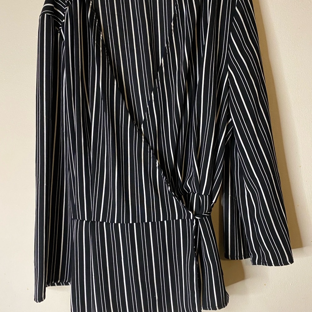Black and White Striped Women's Top

SOLD